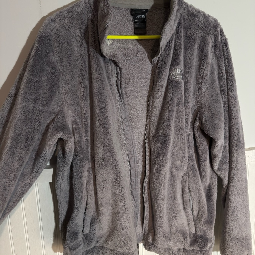 The North Face Women's Soft Gray Fleece Jacket